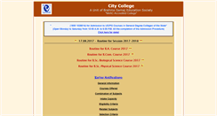 Desktop Screenshot of citycollegeadmissions.com